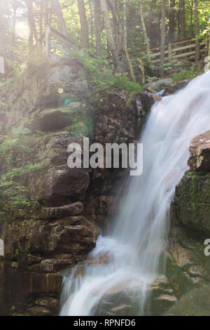 Franconia Notch State Park - Flume Gorge Stockfoto