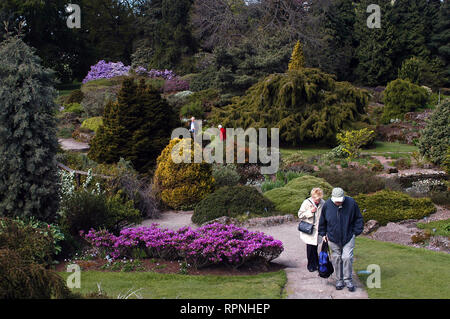 Tourismus: Royal Botanic Garden, Edinburgh, Edimburgo, Schottland, Vereinigtes Königreich Stockfoto