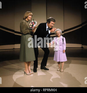 DER GROSSE PREIS BEATE HOPF, WIM THOELKE, Kandidatin, Sendung vom 29.1.1981 Stockfoto