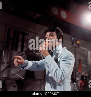 HITPARADE/REX GILDO, Auftritt in der ZDF-Hitparade, 1969 Grimm 258 Stockfoto