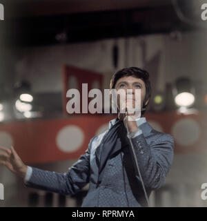 HITPARADE/REX GILDO, Auftritt in der ZDF-Hitparade, 1969 Grimm 275 Stockfoto