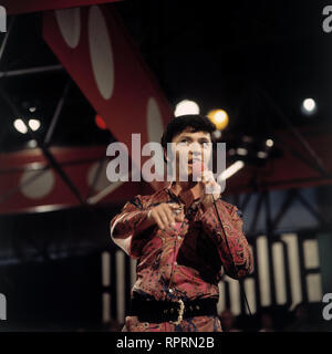 HITPARADE/REX GILDO, Auftritt in der ZDF-Hitparade, 1970 Grimm 319 Stockfoto