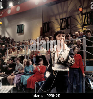 HITPARADE/REX GILDO, Auftritt in der ZDF-Hitparade, 1970 Grimm 355 Stockfoto