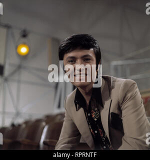 REX GILDO, Auftritt in der ZDF-Hitparade, 1969. United Archives/Kpa/Grimm Stockfoto