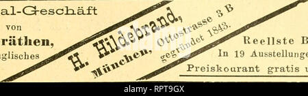 . Allgemeine Fischerei-Zeitung. 331. Spezia. l-C3 reschLa. ft von Aiigelgeriithen, eigenes u. deutsches Fabrikat. Reichste Auswahl. Reellste Bedienung. In 19 Ausstellungen prämiiert. Preiskourant gratis und franko. 0. Briiik, Bonn ein. Rh. Fabrikation vorzüglichster^ ngelgeräihe, eigenes und bestes deutsches Fabrikat. Beispiele Seidenwurmdarms importieren. Sorgfältigste fachmännische Bedienung. Reichhaltigstes Lager in nur gediegenen Angelgerätlien. Illustr. Preisliste mit Anleitung kostenfrei. cu § ber 9 Jiünd) ener 2f) ierIeid) en^9) Sernicf tonftaIt, öorjüglidje^^ lutoritäten öon fViirfifutter, ein "etfannt U Stockfoto