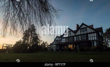 Bhaktivedanta Manor ISKCON-Standort in der Nähe von Watford, England Stockfoto