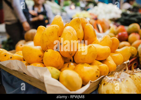 Mangos in einer mexikanischen Markt cholula Mexiko Stockfoto