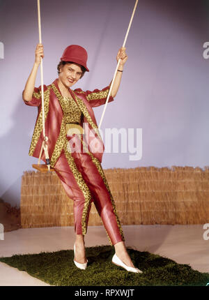 Deutsche Fictitious character Angelika Meissner, 1959 sterben. Die deutsche Schauspielerin Angelika Meissner, 1959. Stockfoto