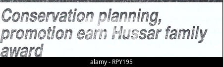 . Agri-news. Die Landwirtschaft. April 19, 1993 Hinweis für die Redaktion: Die nationalen Bodenschutz Woche heute beginnt am 19. April und läuft bis zum 25. Diese Serie von Geschichten ist zur Unterstützung der nationalen Bewußtsein Woche. Die kompletten Media Kit wird auf zwei elektronischen Bulletin Boards zur Verfügung. Alberta's Landwirtschaft Compu-Farm in Olds, und auch die Alberta wöchentlichen Zeitung Verein News Network. Wenn Sie eine Kopie des Kit wünschen, setzen Sie sich bitte mit Widerhaken Shackel, Erhaltung und Entwicklung Niederlassung in Edmonton, bei 422-4385.. Ihre Erhaltung Planung ist auf die Zukunft ausgerichtet, und sie teilen ihre convic Stockfoto