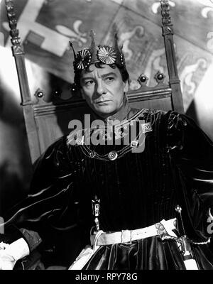 JOHN GIELGUD, Richard III., 1955 Stockfoto