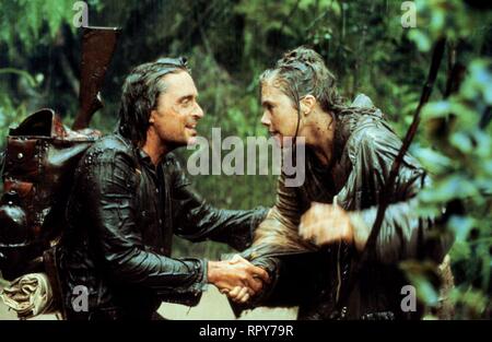 DOUGLAS, Turner, Romancing den Stein, 1984 Stockfoto