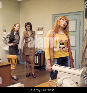 TATORT/als gestohlen gemeldet/BRD 1974/Wilm Ten Haaf/N.N., N.N., BEATE HASENAU (Mathilde) 9143#/Überschrift: TATORT/BRD 1974 Stockfoto