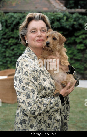 STURMZEIT/Teil 4/D 1999/Bernd Böhlich/Nadja Tiller (Felicia) in der turmzeit', Teil 4, 1995. C 43295/#/Überschrift: STURMZEIT/D 1999 Stockfoto