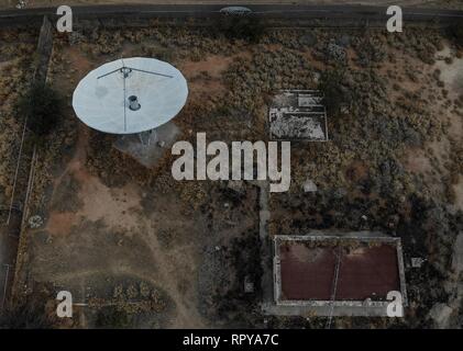 Luftaufnahme von der Ford Motor Company Automotive Company in Hermosillo Industrial Park. Automobilindustrie. Hermosillo Stanzen und Montage ist ein Stockfoto