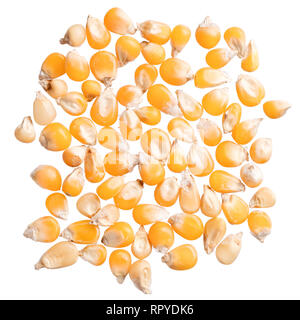 Ein Haufen Qualität Samen von Popcorn, für Ihren entzückenden Garten. Stockfoto