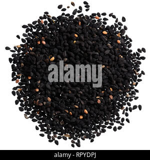 Ein Haufen Qualität Samen der nigella, Blume für Ihr entzückenden Garten. Stockfoto