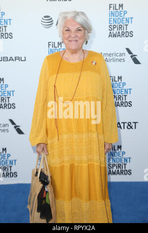 Santa Monica, Kalifornien, USA. 23 Feb, 2019. Santa Monica, Kalifornien, USA, 23. Februar, 2019. Tyne Daly bei den Film Independent Spirit Awards 2019 in Santa Monica, Kalifornien am 23. Februar 2019. Credit: Faye Sadou/Medien Punch/Alamy Live News Credit: MediaPunch Inc/Alamy leben Nachrichten Stockfoto