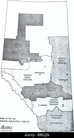 . Agri-news. Die Landwirtschaft. 23. Bitte beachten Sie, dass diese Bilder sind von der gescannten Seite Bilder, die digital für die Lesbarkeit verbessert haben mögen - Färbung und Aussehen dieser Abbildungen können nicht perfekt dem Original ähneln. extrahiert. Alberta. Alberta Landwirtschaft. Communications Branch; Alberta. Alberta Landwirtschaft. Print Media-Zweig und Alberta. Alberta Landwirtschaft, Ernährung und Entwicklung des ländlichen Raums. Publishing Branche. [Nordhorn]: Communications Branch, Alberta Abt. Landwirtschaft Stockfoto