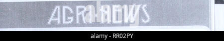 . Agri-news. Die Landwirtschaft. 30. Juni 1975 ZUR SOFORTIGEN VERÖFFENTLICHUNG VON Alberta Alberta Frauen Frauen Woche für Woche werden an drei Standorten in der Provinz dieses Jahr gehalten - Vater, Zinnoberrot und Olds. Die Termine sind: 14. Juli bis 18 für Falher und Zinnoberrot und Juli 21 bis 25 Jährigen. Alberta's Frauen Woche ist ein Freizeit- und ein pädagogisches Programm für Frauen - es ist eine Zeit der Begegnung und Austausch mit anderen Frauen. Es macht Spaß. Es ist eine Chance, etwas Neues zu lernen, weg von den täglichen Aufgaben und Probleme zu erhalten, und zu wachsen! Alberta's Frauen Woche ist offen für Frauen aus Städten und Gemeinden sowie von landwirtschaftlichen Betrieben. Sie c Stockfoto