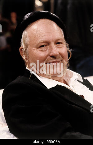 Fluxus-Künstler Wolf Vostell/Überschrift: Wolf Vostell Stockfoto