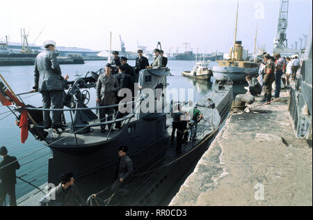 DAS BOOT/Teil 1/BRD 1981 / Wolfgang Petersen/Filmszene", "Das Boot", 1981. 31240/#/Überschrift: DAS BOOT/BRD 1981 Stockfoto