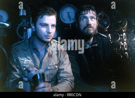 DAS BOOT/Teil 3/BRD 1981 / Wolfgang Petersen/Hubertus Bengsch, Jürgen Prochnow, 'Das Boot', 1981. 31240/#/Überschrift: DAS BOOT/BRD 1981 Stockfoto