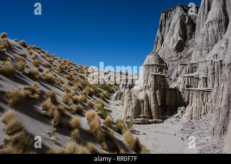 Felsformation in der Nähe des Salar de Uyuni, Bolivien Stockfoto