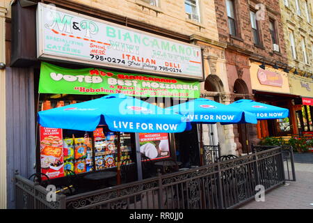 Hoboken, New Jersey - Italienische Feinkost Stockfoto