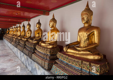 Tempel Wat Pho, Bangkok, Thailand Stockfoto