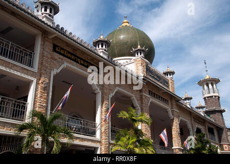 Chiang Rai Thailand, Darun aman Moschee der Größte im Norden von Thailand. Es ist eine Mischung aus chinesischen und islamischen Architektur durch die Hui Leute gebaut. Stockfoto