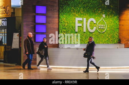 Fico Eataly Welt Info Desk Punkt Stockfoto