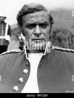 Michael Caine als Leutnant Gonville Bromhead auf offener Satz ZULU Regisseur Cy Enfield Diamant 1964 Filme Paramount Pictures Stockfoto