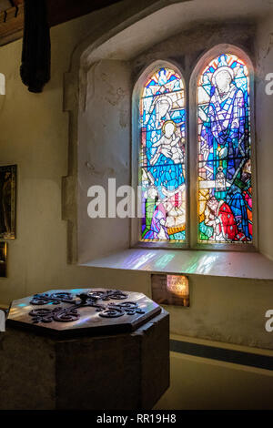 St. Peters Kirche, Fen Pond Road, Ightham, Kent Stockfoto