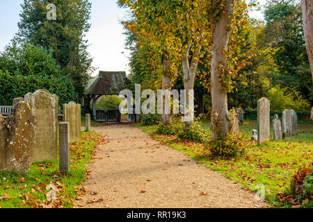 St. Peters Kirche, Fen Pond Road, Ightham, Kent Stockfoto