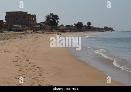 Ngaparou, eine kleine Küstengemeinde in der Petite Cote von Senegal Stockfoto