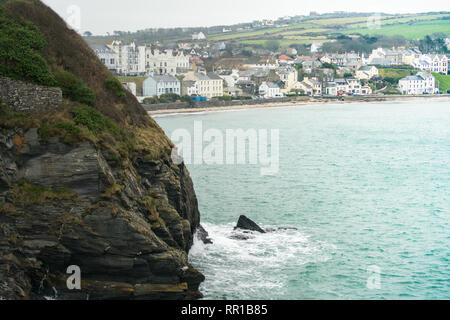 Das Leben in Port Erin Isle of Man Stockfoto