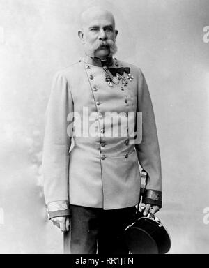 Franz Joseph I. von Österreich Ca. 1900s Stockfoto