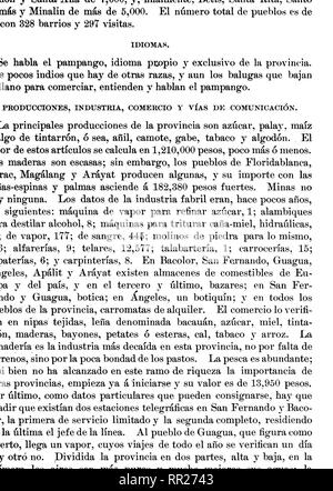 . El archipiélago Filipino: colección de datos geográficos, estadísticos, cronológicos y Científicos, relativos Al mismo, anteriores entresacados de obras ú obtenidos con la propia observación y estudio. Filipinos; Natural History. . Bitte beachten Sie, dass diese Bilder sind von der gescannten Seite Bilder, die digital für die Lesbarkeit verbessert haben mögen - Färbung und Aussehen dieser Abbildungen können nicht perfekt dem Original ähneln. extrahiert. Algué, José. ed; Jesuiten. Washington: Impr. del Regierung Stockfoto