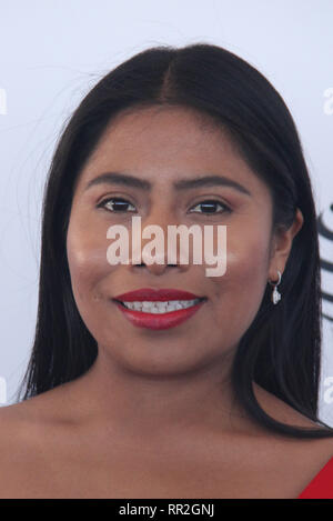 Santa Monica, Kalifornien, USA. 22 Feb, 2019. Yalitza Aparicio 02/23/2019 2019 Film Independent Spirit Awards in Santa Monica, CA Foto von Hiro Katoh/HollywoodNewsWire.co Credit: Hollywood News Wire Inc./Alamy leben Nachrichten Stockfoto