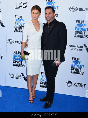 Santa Monica, Kalifornien, USA. 23 Feb, 2019. Randall Emmett, Lala Kent nimmt an den 2019 Film Independent Spirit Awards am 23. Februar 2019 in Santa Monica, Kalifornien. Credit: Tsuni/USA/Alamy leben Nachrichten Stockfoto