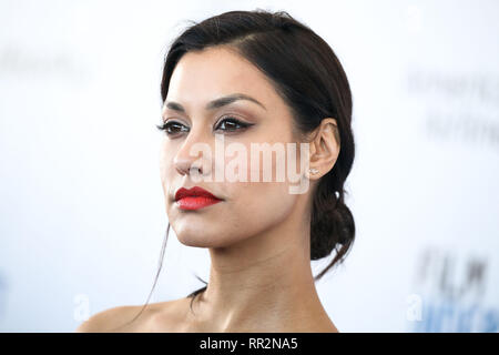 SANTA MONICA, Los Angeles, CA, USA - 23. Februar: Janina Gavankar kommt an der 2019 Film Independent Spirit Awards in den Santa Monica Beach am 23. Februar 2019 in Santa Monica, Los Angeles, Kalifornien, USA. (Foto von Xavier Collin/Image Press Agency) Stockfoto