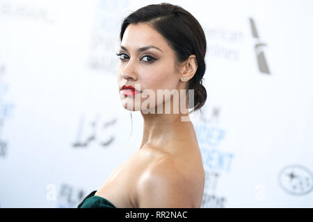 SANTA MONICA, Los Angeles, CA, USA - 23. Februar: Janina Gavankar kommt an der 2019 Film Independent Spirit Awards in den Santa Monica Beach am 23. Februar 2019 in Santa Monica, Los Angeles, Kalifornien, USA. (Foto von Xavier Collin/Image Press Agency) Stockfoto