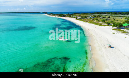 Isla Los Roques Venezuela madrisky Stockfoto