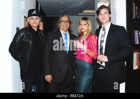 London, UK 22.09.2019. British Thought Magazine Party, London, Großbritannien, 22. Februar 2019. Quelle: Alamy News Stockfoto