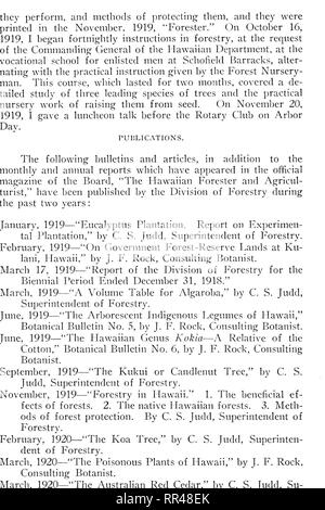 . Bericht des Vorstands der Kommissare für Land- und Forstwirtschaft der Gebiet von Hawaii für den Zeitraum ... Die Landwirtschaft, die Wälder und die Forstwirtschaft; Insekten. . Bitte beachten Sie, dass diese Bilder sind von der gescannten Seite Bilder, die digital für die Lesbarkeit verbessert haben mögen - Färbung und Aussehen dieser Abbildungen können nicht perfekt dem Original ähneln. extrahiert. Hawaii. Board der Kommissare für Land- und Forstwirtschaft. Honolulu Stockfoto