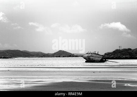 Eddie's Boat, Gweedore, Co. Donegal, irland Stockfoto