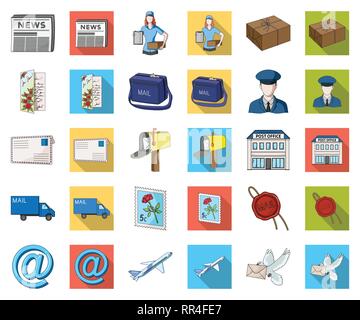 Zubehör, Flugzeug, Attribute, Beutel, Box, Gebäude, Karte, Cartoon, flach, Code, Sammlung, Kommunikation, Korrespondenz, Kurier, Lieferung, Design, Taube, Umschlag, Ausstattung, form, Gruß, Icon, Illustration, isoliert, Brief, Logistik, Logo, Maschine, Post, Zeitung, Büro, Verpackung, Papier, Paket, Post, Postbote, Beruf, Umzug, Abdichtung, Senden, Service, Satz, Zeichen, Stempel-, Symbol-, Transport-, Vektor, Wachs, web Vektor Vektoren, Stock Vektor