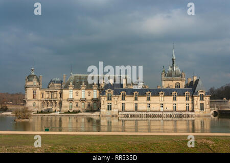 Château de Chantilly, Chantilly, Oise, Frankreich Stockfoto