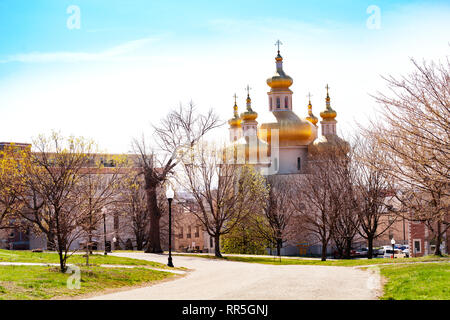 St. Michael Kirche der Ukraine in Baltimore, USA Stockfoto