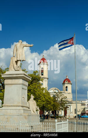 Statue von Jose Marti, Cienfuegos Stockfoto